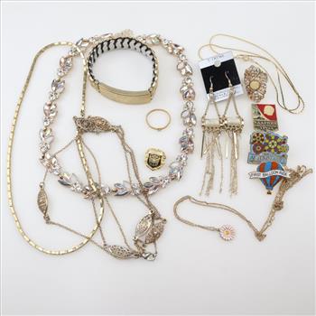 Mixed Jewelry & Pins, 10+ Pieces