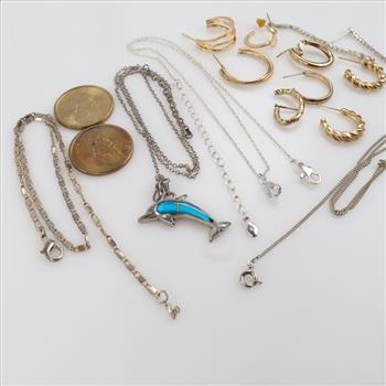 Mixed Jewelry & US Coin, 6+ Pieces