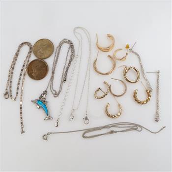 Mixed Jewelry & US Coin, 6+ Pieces