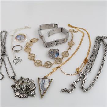 Mixed Jewelry & US Coin, 9 Pieces