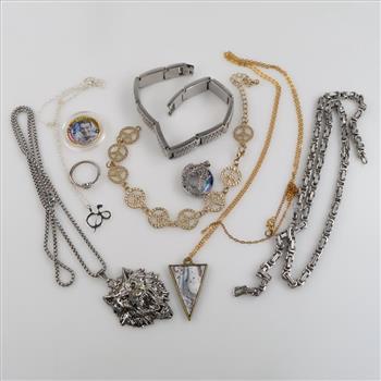 Mixed Jewelry & US Coin, 9 Pieces