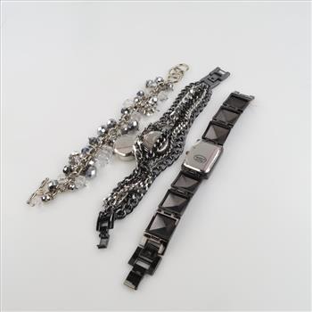 Mixed Jewelry & Watch, 3 Pieces