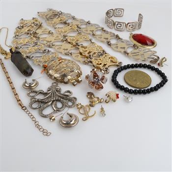 Mixed Jewelry With Token, 14+ Pieces