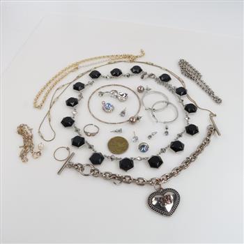 Mixed Jewelry With Token, 16+ Pieces