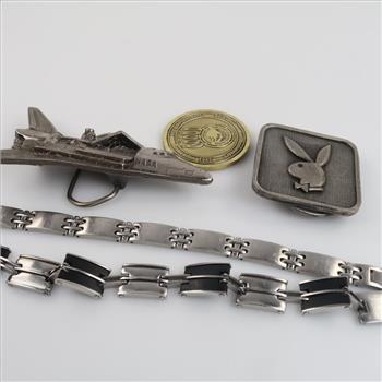 Mixed Jewelry With Token, 5 Pieces