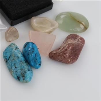 Mixed Loose Jewelry Craft Stones, 10+ Pieces