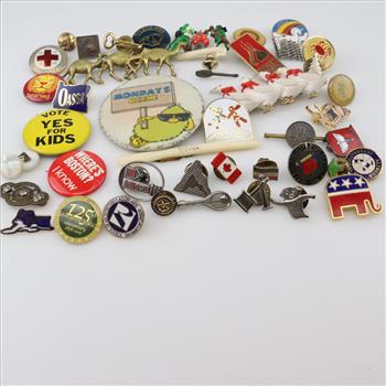 Mixed Pins, 40+ Pieces