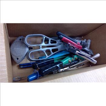 Mixed Tool Lot - Ace Staple Gun, Irwin Vise Grip, And More Tools