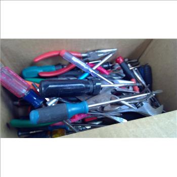 Mixed Tool Lot - Pliers, Screwdrivers, And More