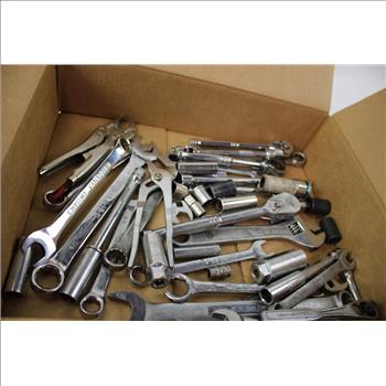 Mixed Tool Lot - Power Torque Socket Tools, Allied Cominbation Wrenches, And More