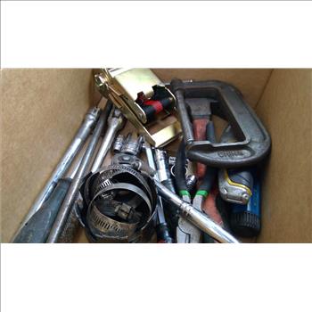 Mixed Tool Lot - Torque Wrench, Hammer, Pliers, And More