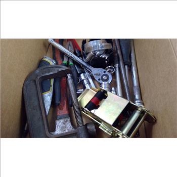 Mixed Tool Lot - Torque Wrench, Hammer, Pliers, And More