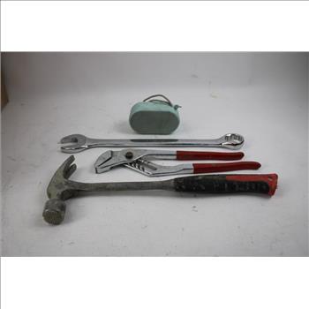 Mixed Tool Lot With Onn Speaker, And Gerber Multi-Tool, 9 Pieces