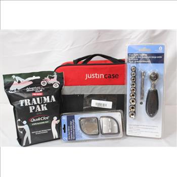 Mixed Tool Set - Stubby Socket Set, Husky Locking Pliers, And More