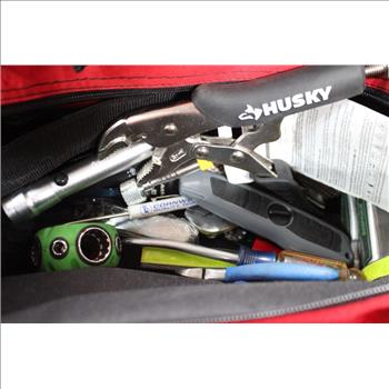 Mixed Tool Set - Stubby Socket Set, Husky Locking Pliers, And More