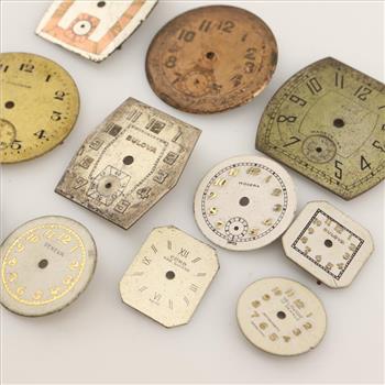 Mixed Watch Dial, 11 Pieces