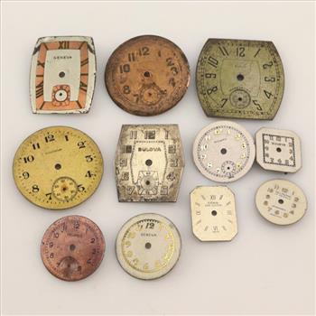 Mixed Watch Dial, 11 Pieces
