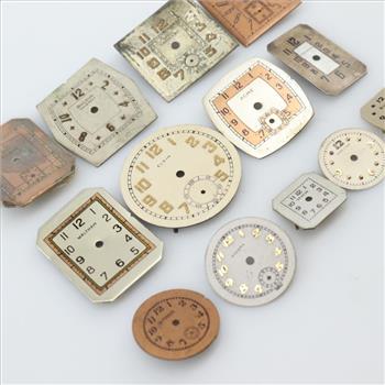 Mixed Watch Dial , 13 Pieces