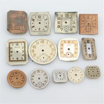 Mixed Watch Dial , 13 Pieces