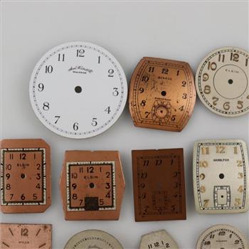 Mixed Watch Dial, 13 Pieces
