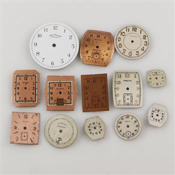 Mixed Watch Dial, 13 Pieces