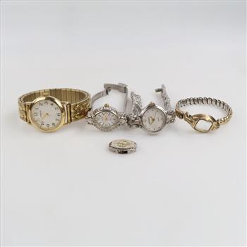 Mixed Watches, 4 Watches (1 RGP -Case)