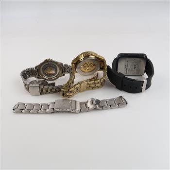 Mixed Watches And Bracelet, 3+ Pieces
