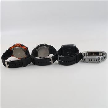 Mixed Watches And Fitness Trackers, 4 Pieces