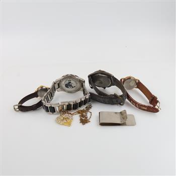 Mixed Watches And Jewelry, 4+ Watches
