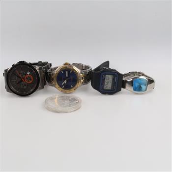 Mixed Watches And Token, 5 Watches