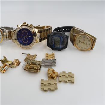 Mixed Watches And Watch Band Links,  4+ Watches