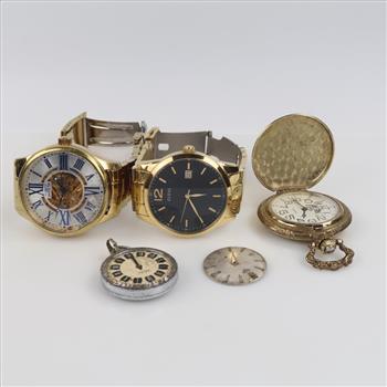 Mixed Watches And Watch Parts, 4+ Watches