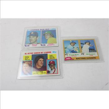 MLB Trading Card Lot, 5 Pieces