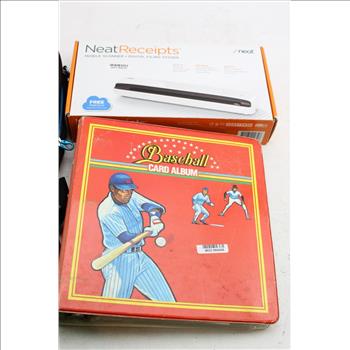Mobile Scanner, Camera, And Baseball Cards: 200+ Pieces
