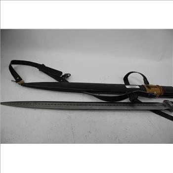 Mojolnir Custom Viking Sword With Sheath & Straps
