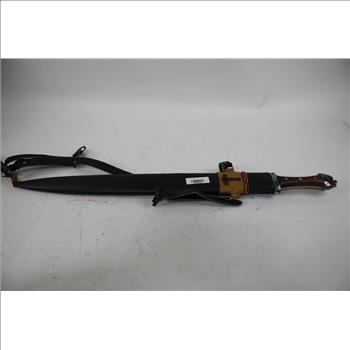 Mojolnir Custom Viking Sword With Sheath & Straps