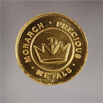 Monarch Fine Gold One Gram Round