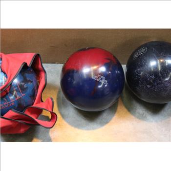 Monster Bruiser, Storm, 2 Furious Bowling Balls And Dexter Shoes 4 Pieces