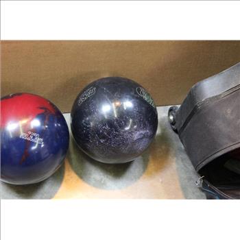 Monster Bruiser, Storm, 2 Furious Bowling Balls And Dexter Shoes 4 Pieces