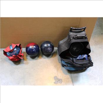 Monster Bruiser, Storm, 2 Furious Bowling Balls And Dexter Shoes 4 Pieces