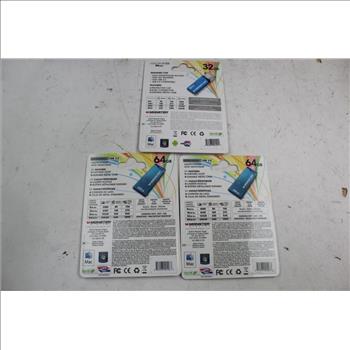 Monster Cell & Tablets Micro Usb External Drive; 3 Pieces; 32-64gb