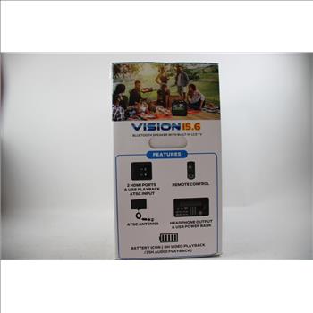 Monster Vision 15.6 Bluetooth Speaker With Built-In LCD TV