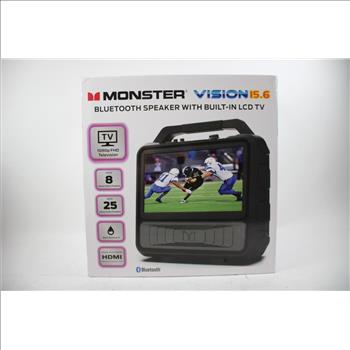 Monster Vision 15.6 Bluetooth Speaker With Built-In LCD TV