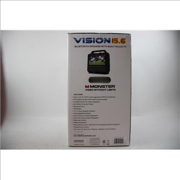 Monster Vision 15.6 Bluetooth Speaker With Built-In LCD TV