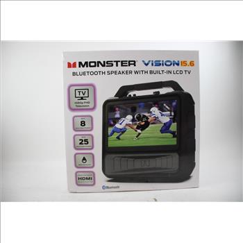 Monster Vision 15.6 Bluetooth Speaker With Built-In LCD TV