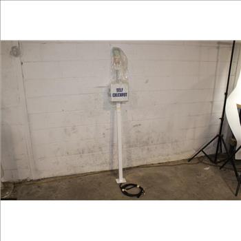 Moon International 'Self Checkout' Light On Pole