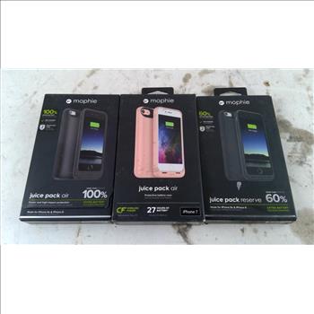 Mophie Juice Pack Air Phone Case 3 Pieces