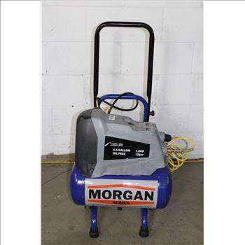 Morgan 5.5 Gallon Oil Free Air Compressor