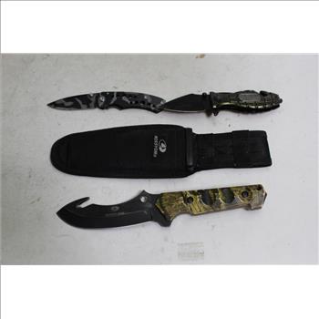 Mossy Oak, Army+ More Folding/ Fixed Blade Knives 3 Pieces