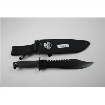 Mossy Oak Survival Hunting Knife With Sheath